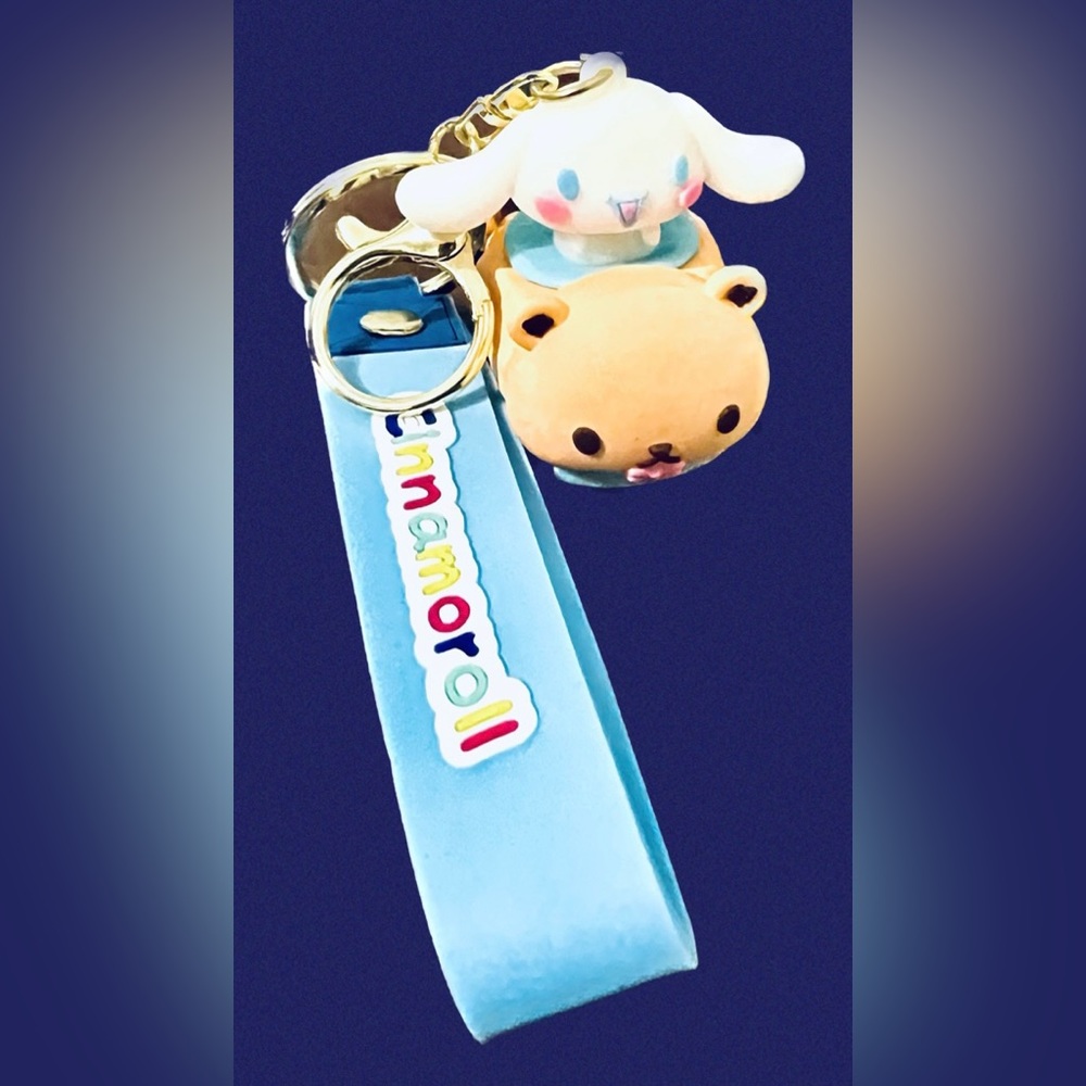 Hello Kitty Cinnamonroll Keychain or Bag Charm New